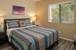 There are 2 comfortable queen bedrooms
